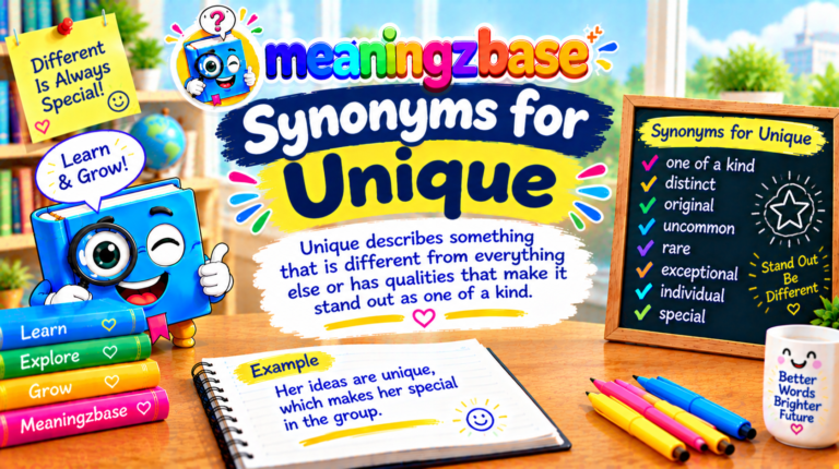 Synonyms of Unique