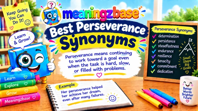 Best Perseverance Synonyms