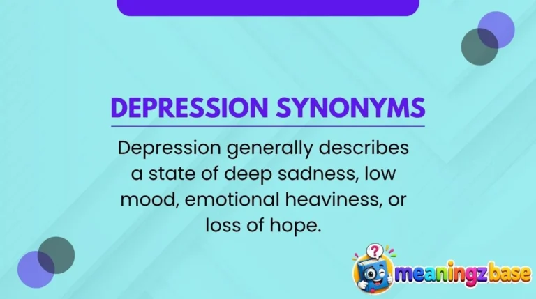 Depression Synonyms