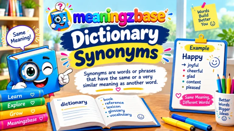 Dictionary Synonyms