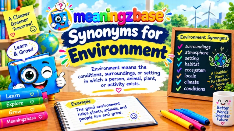 Environment Synonyms