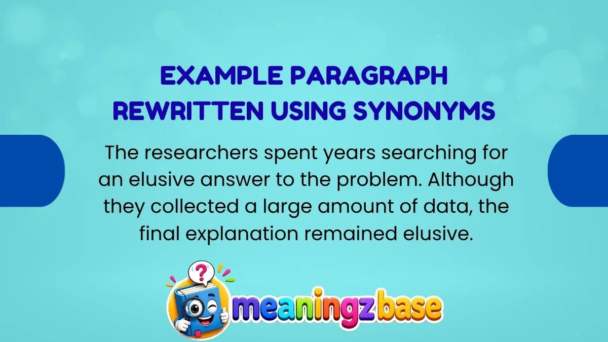 Example Paragraph Rewritten Using Synonyms
