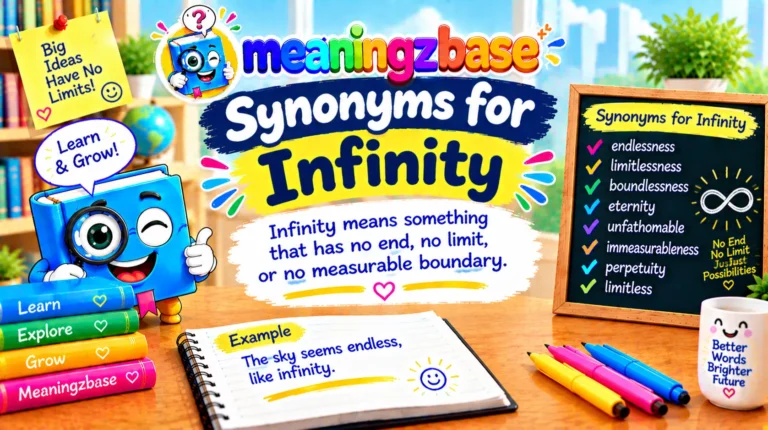 Infinity Synonyms