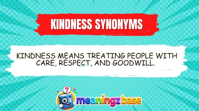 Kindness Synonyms