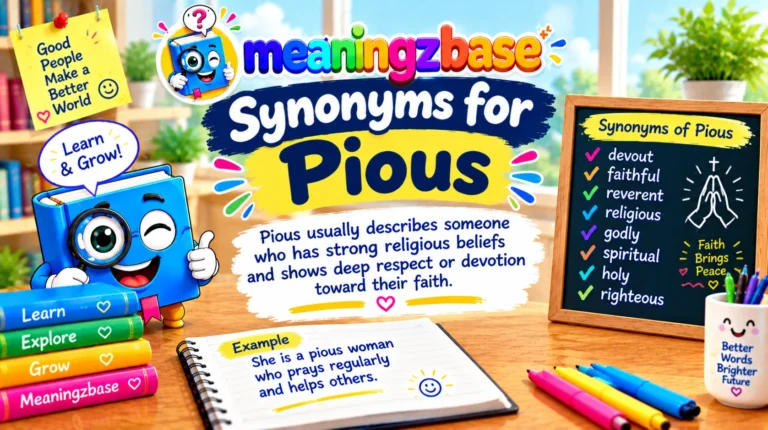 Pious Synonyms