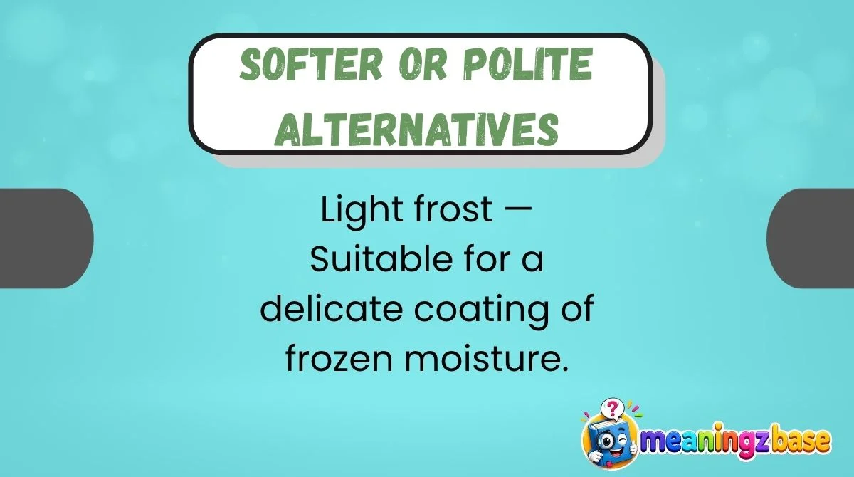 Softer or Polite Alternatives