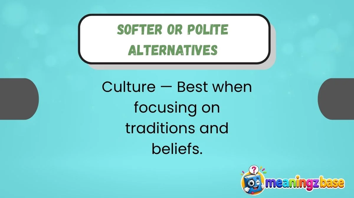 Softer or Polite Alternatives