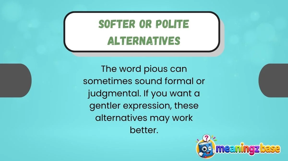 Softer or Polite Alternatives