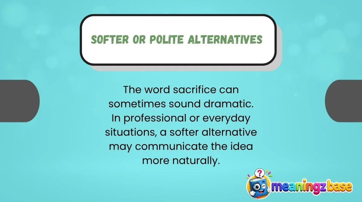 Softer or Polite Alternatives