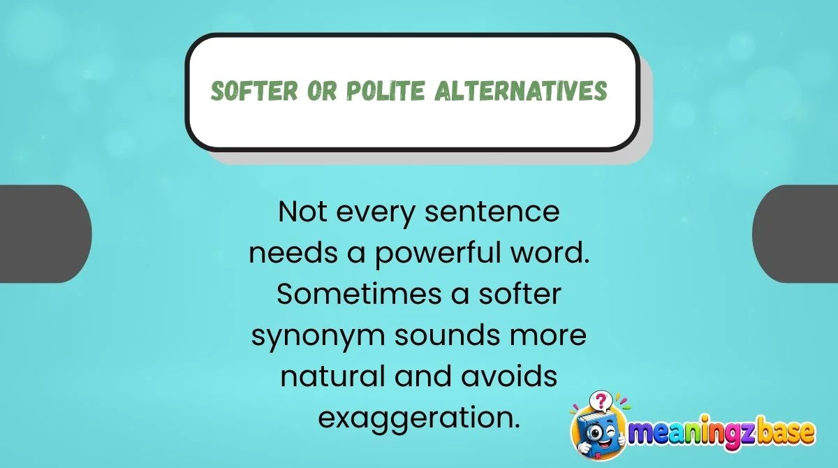softer-or-polite-alternatives Softer or Polite Alternatives