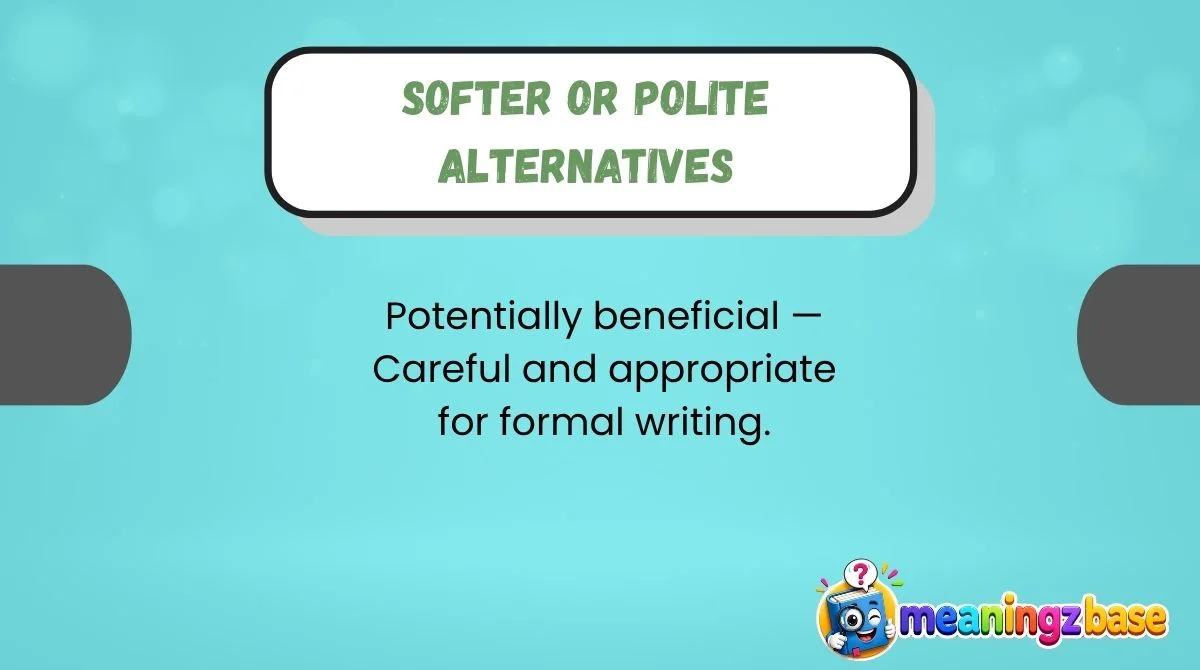 Softer or Polite Alternatives