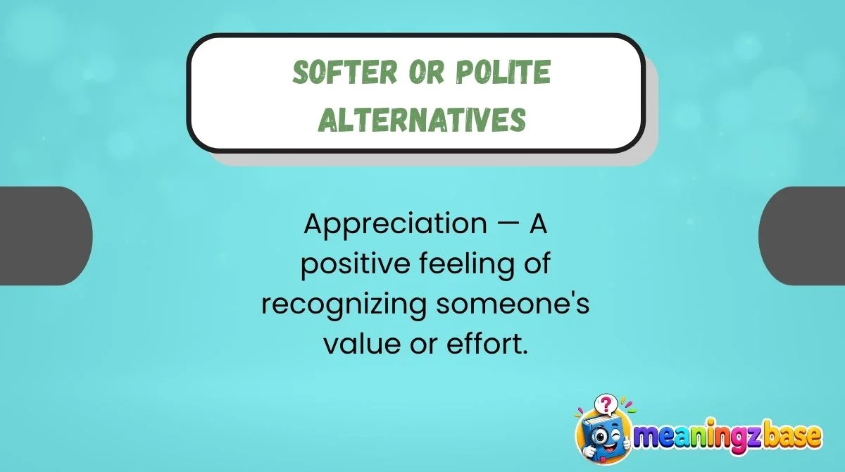 Softer or Polite Alternatives
