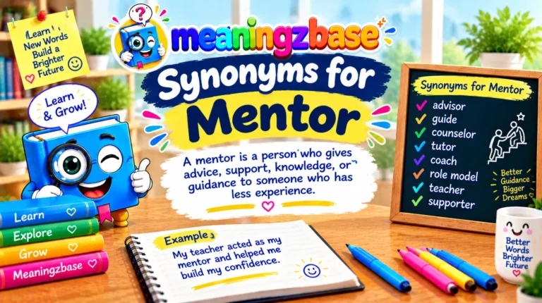 Synonyms for Mentor