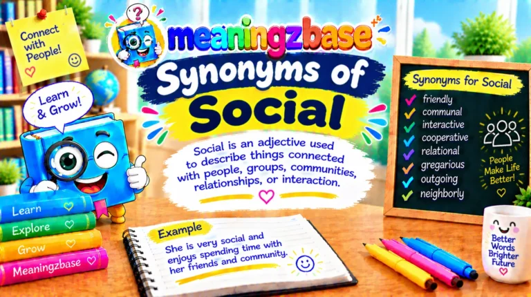 Synonyms for Social