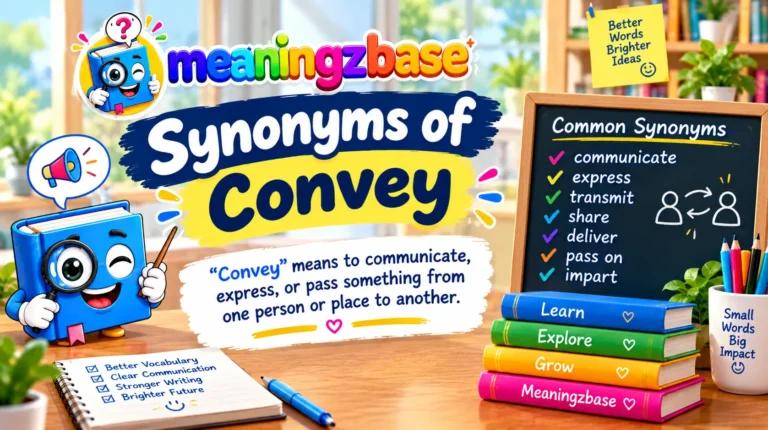Synonyms of Convey