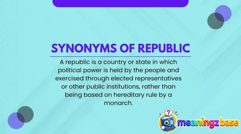 Synonyms of Republic