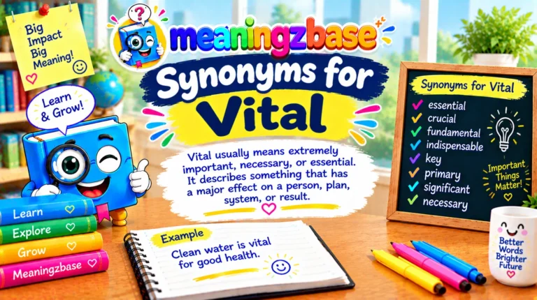 Vital Synonyms