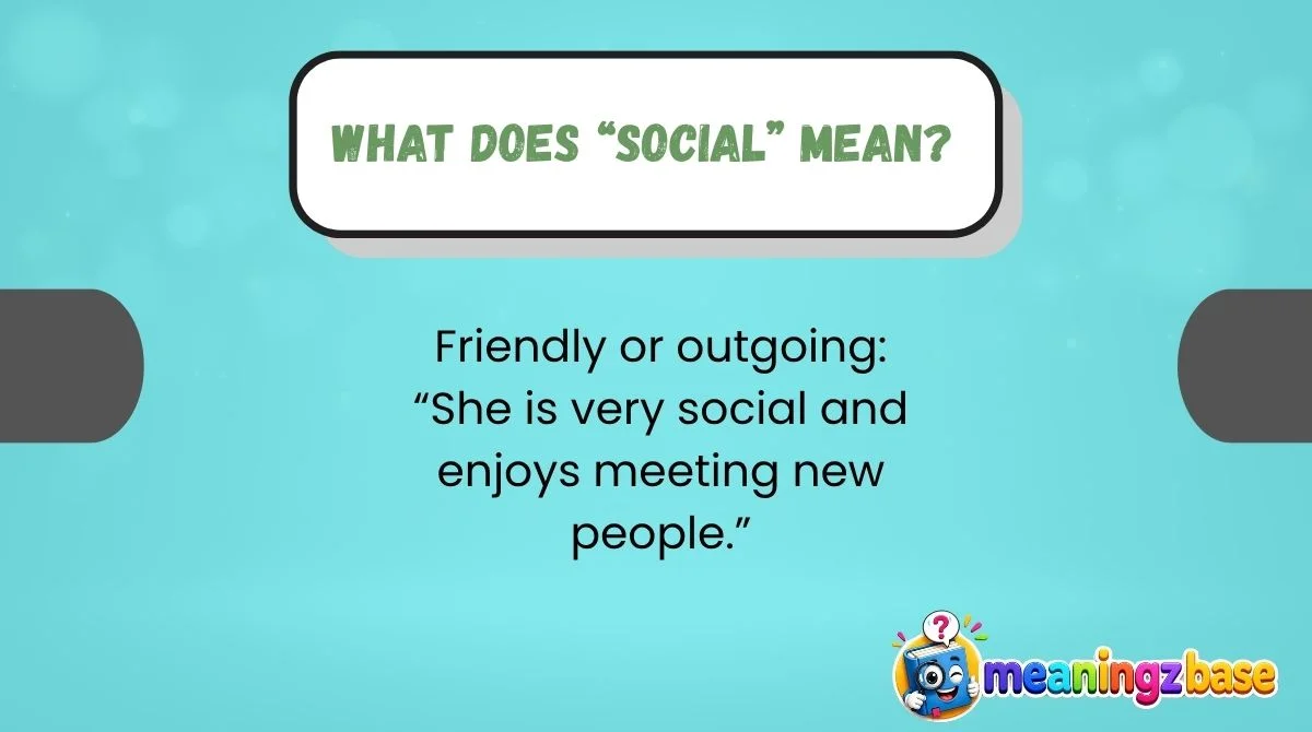 What Does “Social” Mean?