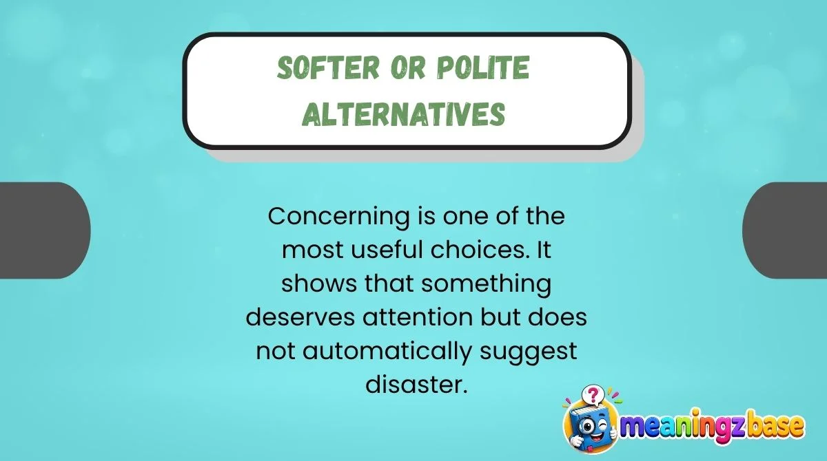Softer or Polite Alternatives